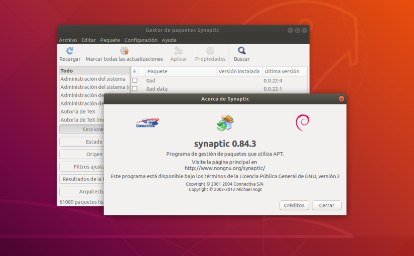 Instalar Aplicaciones en Ubuntu con el Gestor de Paquetes Synaptic